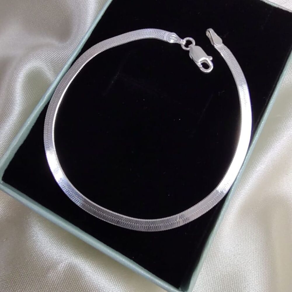 imagem Pulseira Laminada 3,5mm Prata 925